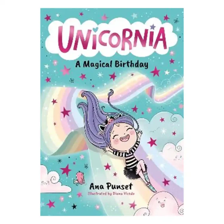 Unicornia: A Magical Birthday paperback by Ana Punset ISBN 9781529520002 Walker Books Ltd Sri Lanka