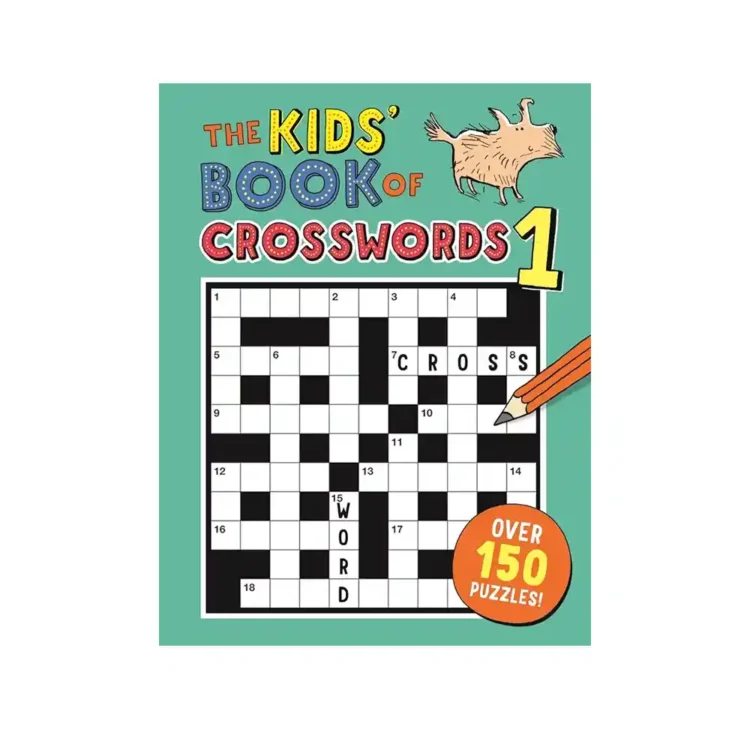 The Kids' Book of Crosswords 1 paperback by Dr Gareth Moore ISBN 9781780554419 Michael O'Mara Books Sri Lanka