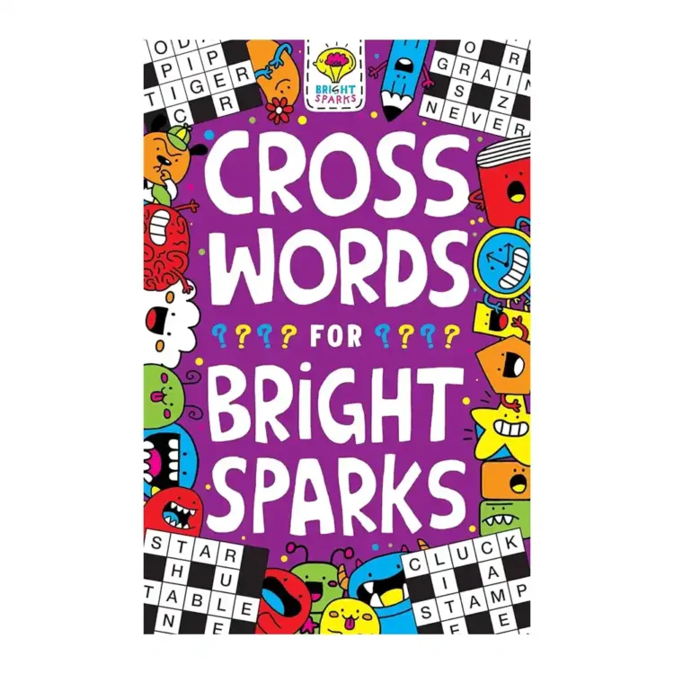 Crosswords for Bright Sparks paperback by Dr Gareth Moore ISBN 9781780556291 Michael O'Mara Books Sri Lanka