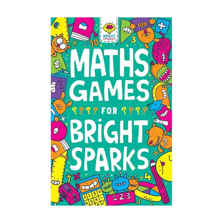 Maths Games for Bright Sparks paperback by Dr Gareth Moore ISBN 9781780556512 Michael O'Mara Books Sri Lanka