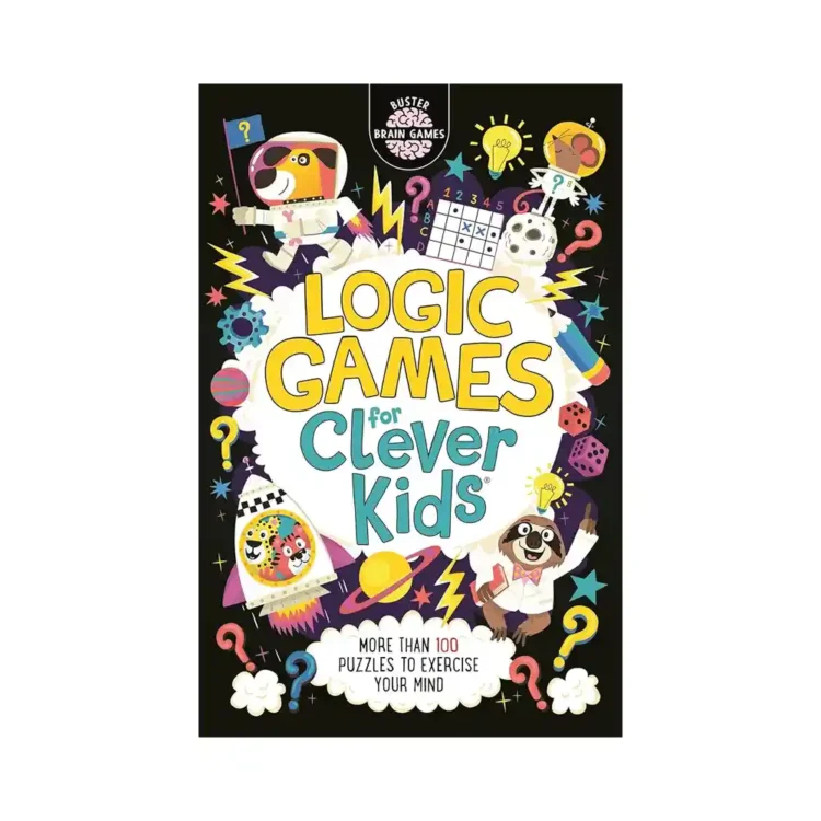 Logic Games for Clever Kids paperback by Dr Gareth Moore ISBN 9781780556628 Michael O'Mara Books Sri Lanka