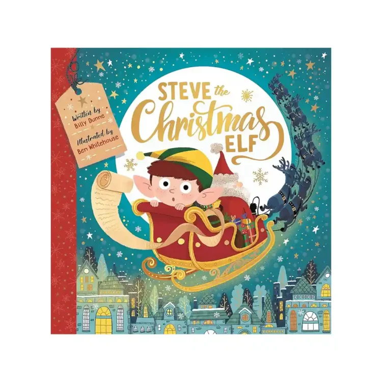 Steve the Christmas Elf paperback by Billy Dunne ISBN 9781780557120 Buster Books Michael O'Mara Books Sri Lanka
