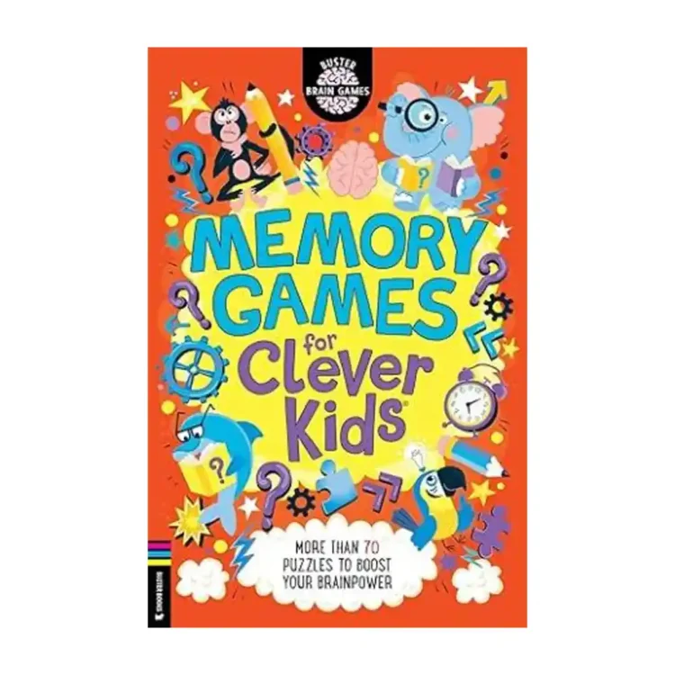 Memory Games for Clever Kids paperback by Dr Gareth Moore ISBN 9781780558721 Michael O'Mara Books Sri Lanka