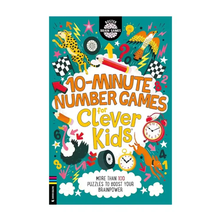 10-Minute Number Games for Clever Kids paperback by Dr Gareth Moore ISBN 9781780558882 Michael O'Mara Books Sri Lanka