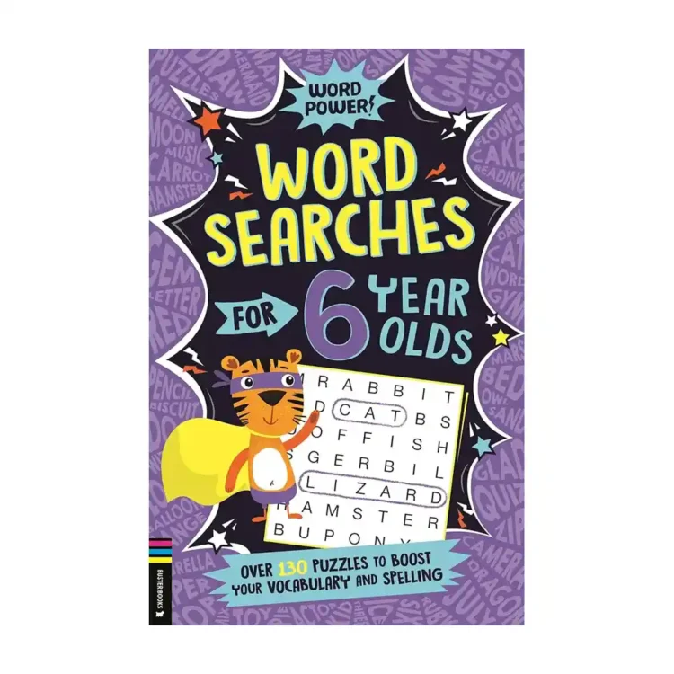 Wordsearches for 6 Year Olds paperback by Dr Gareth Moore ISBN 9781780559704 Michael O'Mara Books Sri Lanka