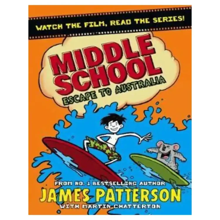 Middle School: Escape to Australia paperback by James Patterson ISBN 9781784758172 Arrow Sri Lanka