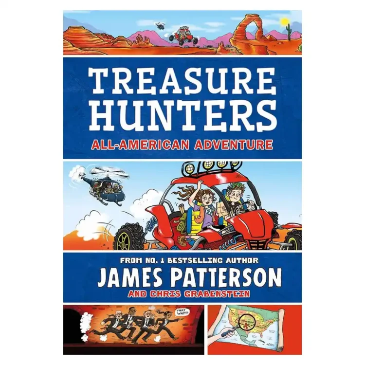 Treasure Hunters: All-American Adventure paperback by James Patterson ISBN 9781784759995 Arrow Sri Lanka