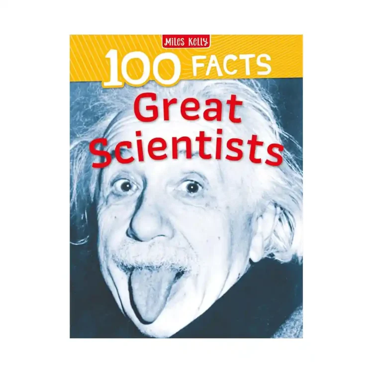 100 Facts Great Scientists paperback by John Farndon ISBN 9781789892611 Miles Kelly Publishing Sri Lanka