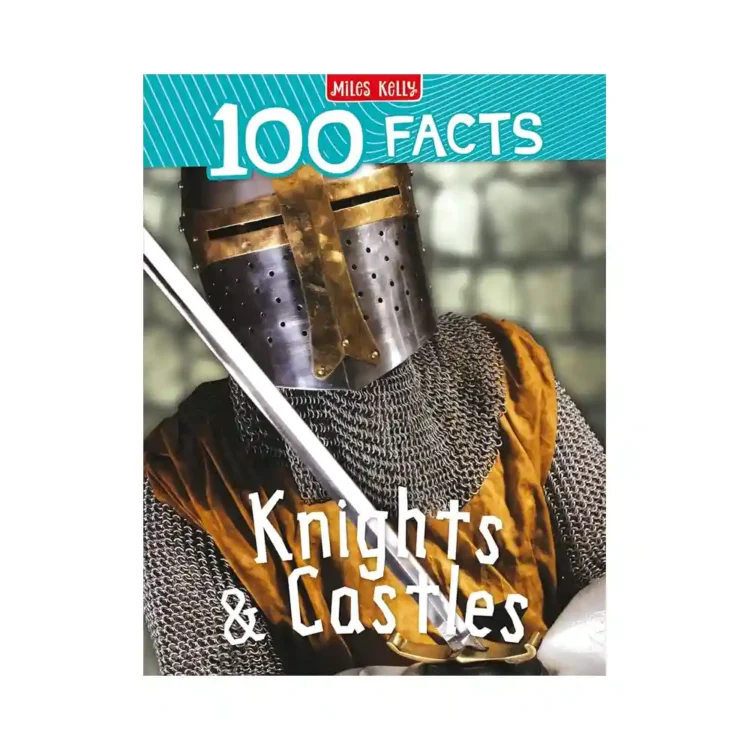 100 Facts Knights and Castles paperback by Jane Walker ISBN 9781789892635 Miles Kelly Publishing Sri Lanka