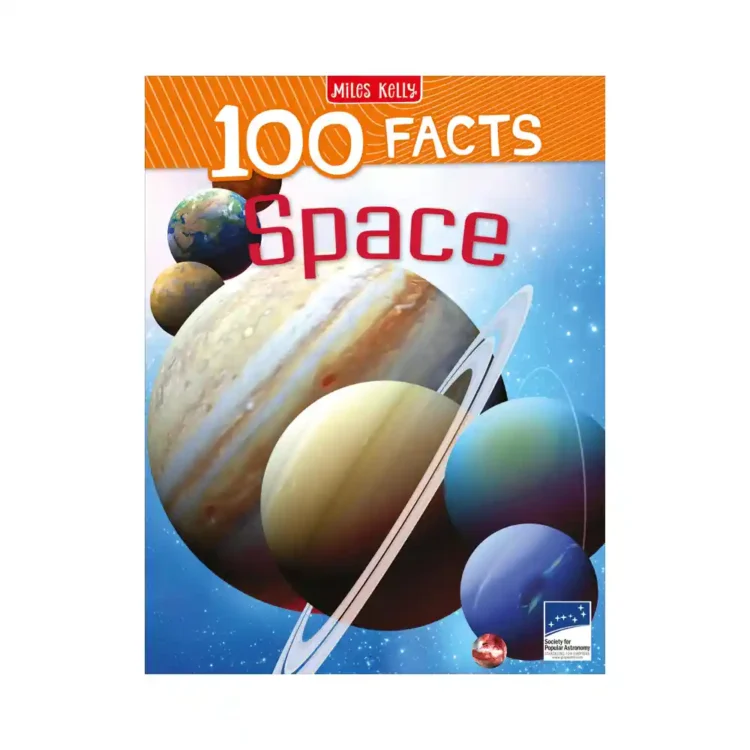 100 Facts Space paperback by Sue Becklake ISBN 9781789893854 Miles Kelly Publishing Sri Lanka