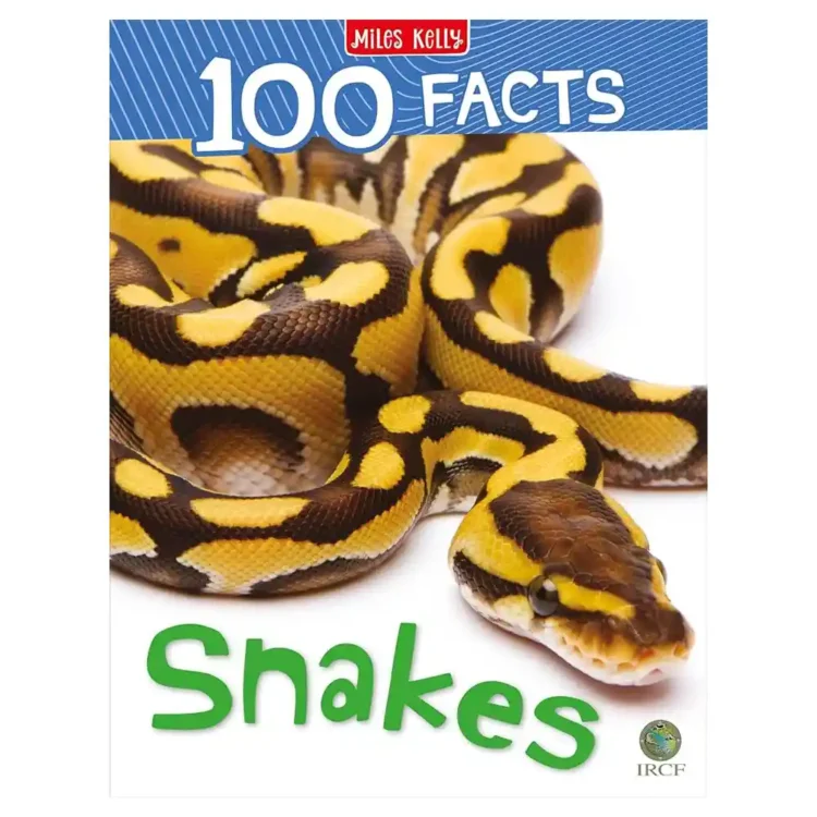 100 Facts: Snakes paperback by Barbara Taylor ISBN 9781789893878 Miles Kelly Publishing Ltd Sri Lanka