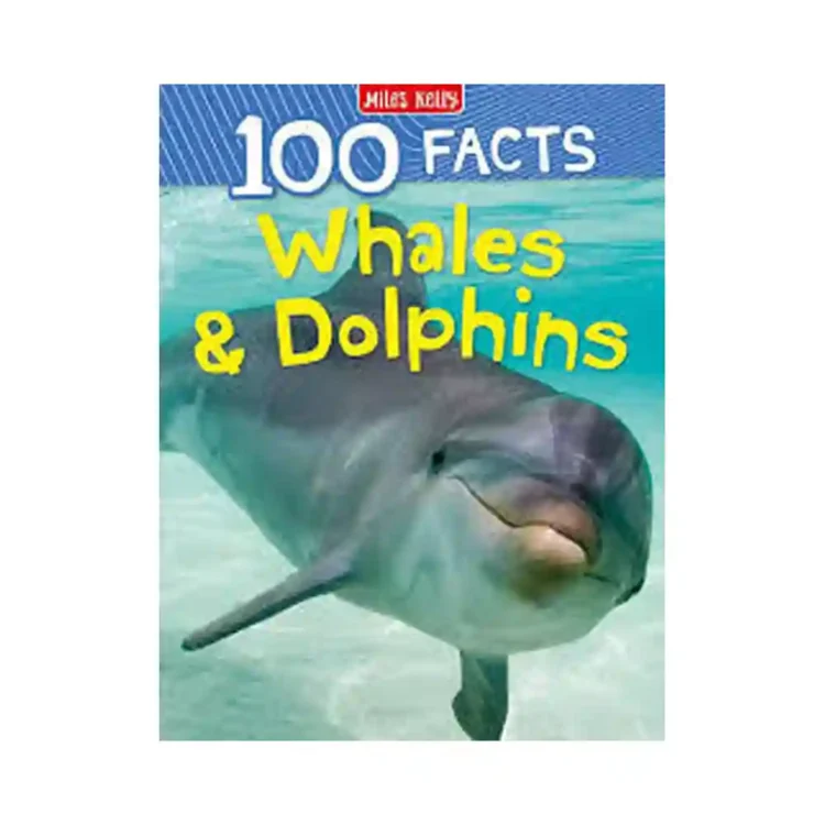 100 Facts Whales and Dolphins paperback ISBN 9781789894042 Miles Kelly Publishing Sri Lanka