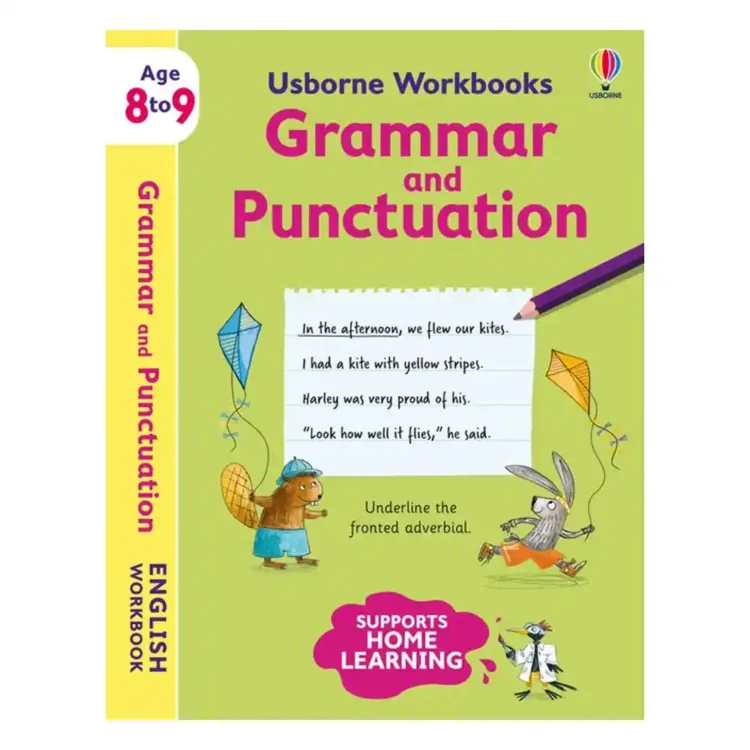 Usborne Workbooks Grammar and Punctuation 8-9