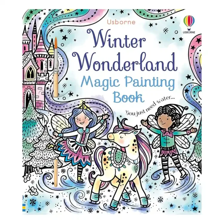 Winter Wonderland Magic Painting Book