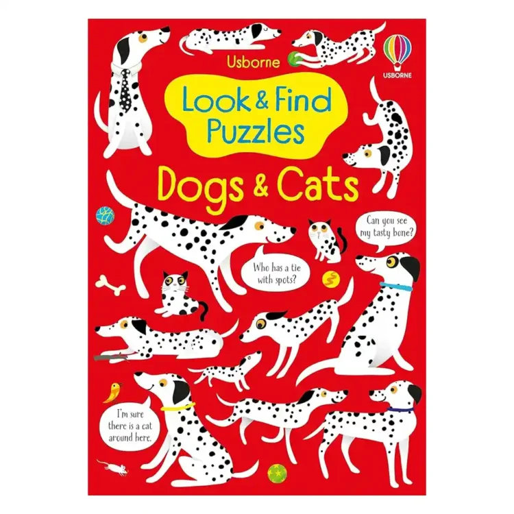 Look and Find Puzzles Dogs and Cats