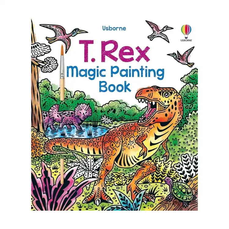 T. Rex Magic Painting Book