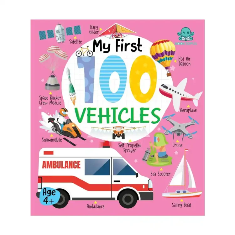 My First 100 Vehicles Board Book