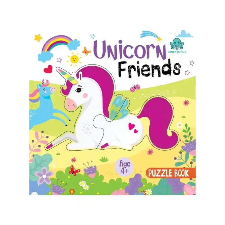 Unicorn Friends: Puzzle Book paperback by Booktopus ISBN 9789365698909 HarperCollins Publishers India Sri Lanka