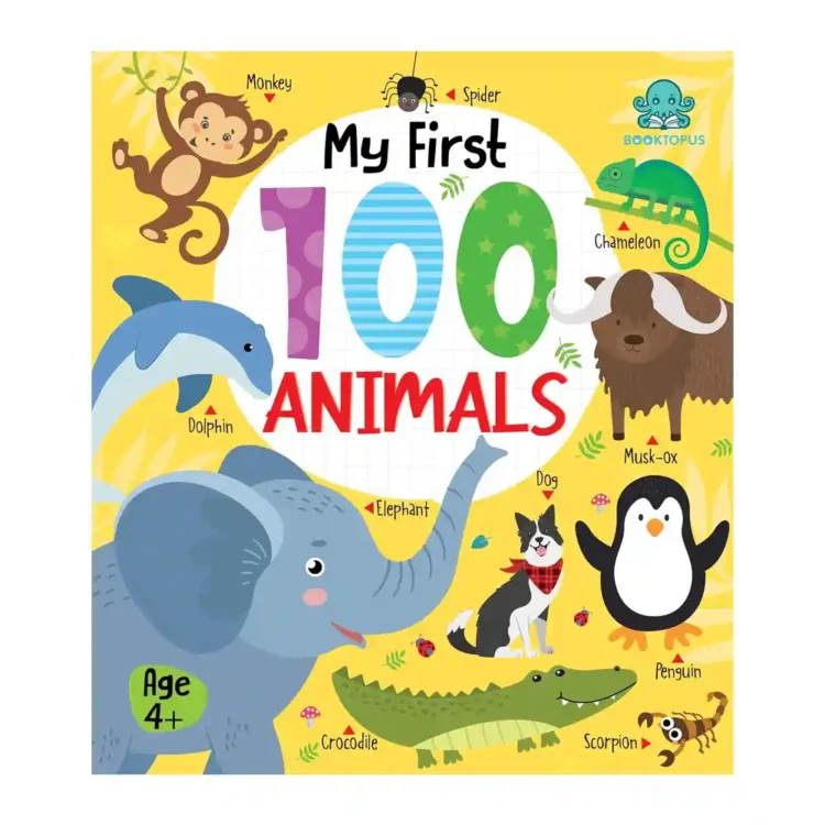My First 100 Animals Board Book