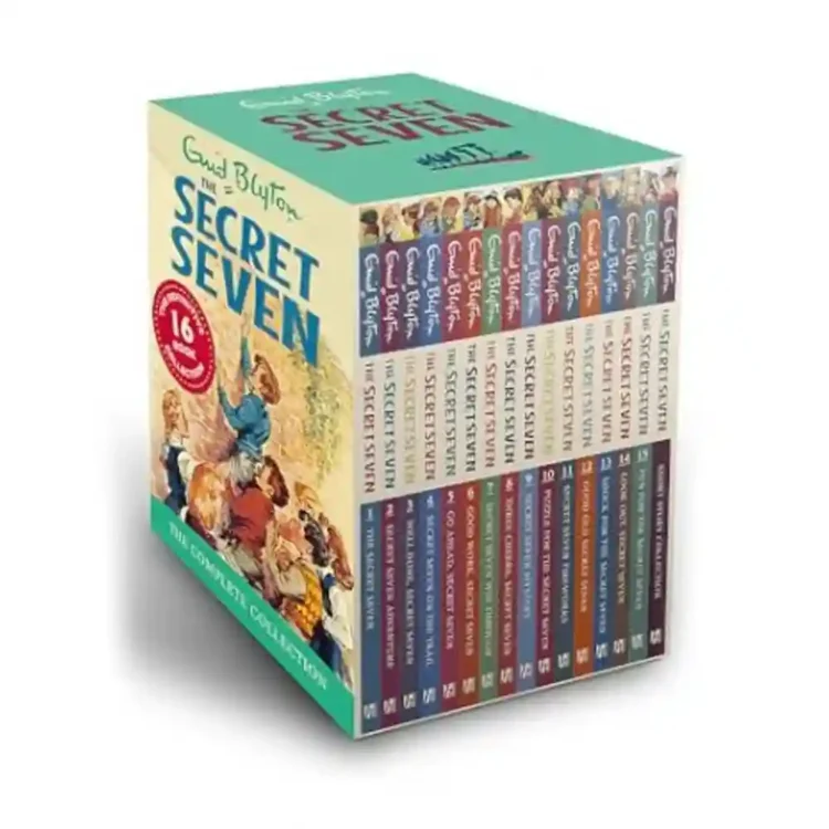The Secret Seven Collection 16 Books paperback box set by Enid Blyton ISBN 9781444936285 Hodder Children's Books Sri Lanka