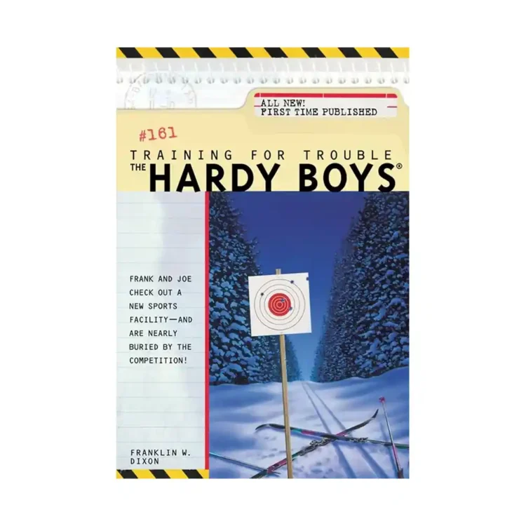 Training for Trouble Paperback by Franklin W. Dixon ISBN 9780671047580 Hardy Boys mystery book Sri Lanka