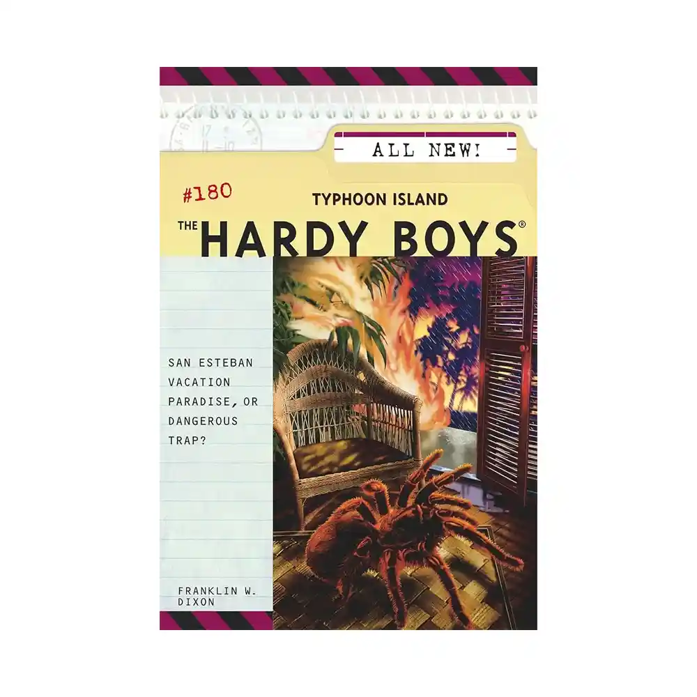 Typhoon Island Paperback by Franklin W. Dixon ISBN 9780689858840 Hardy Boys mystery book Sri Lanka