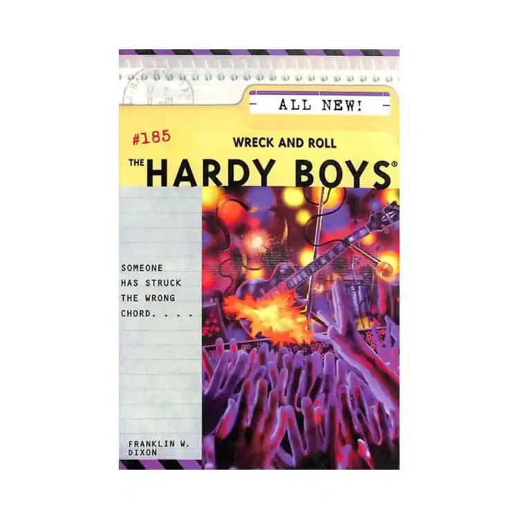 Wreck and Roll Paperback by Franklin W. Dixon ISBN 9780689867361 Hardy Boys mystery book Sri Lanka