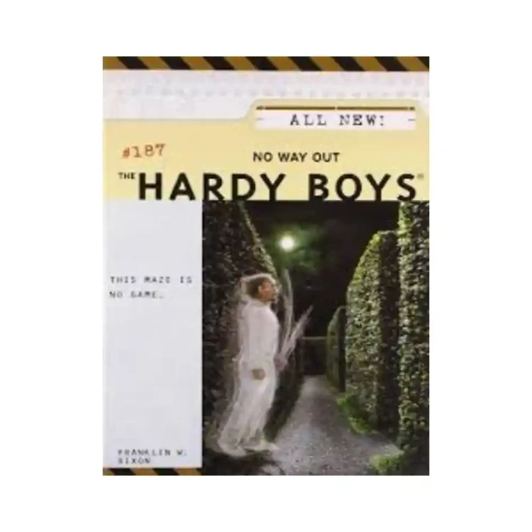 No Way Out Paperback by Franklin W. Dixon ISBN 9780689867385 Hardy Boys mystery book Sri Lanka