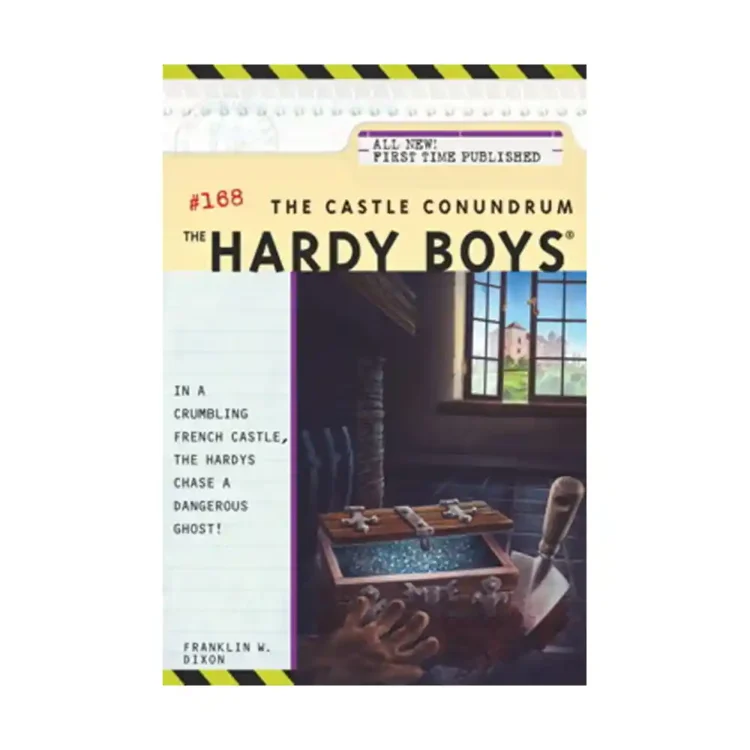 The Castle Conundrum Paperback by Franklin W. Dixon ISBN 9780743406833 Hardy Boys mystery book Sri Lanka