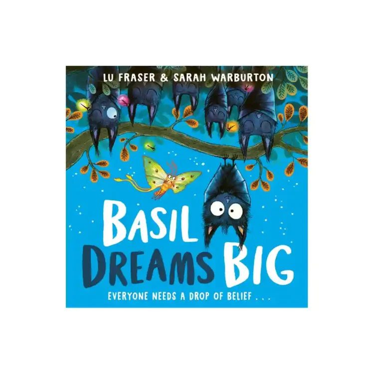 Basil Dreams Big Paperback by Lu Fraser and Sarah Warburton ISBN 9781398525832 Simon and Schuster Children’s UK Sri Lanka