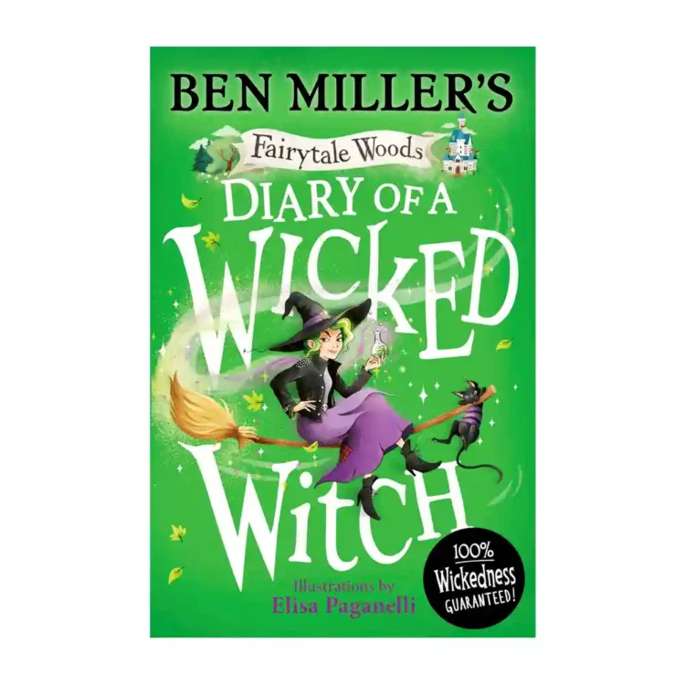 Diary of a Wicked Witch Hardback by Ben Miller ISBN 9781398541504 Simon & Schuster Children’s UK Sri Lanka