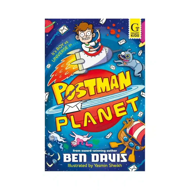 Postman Planet paperback by Ben Davis (ISBN 9781398545953)