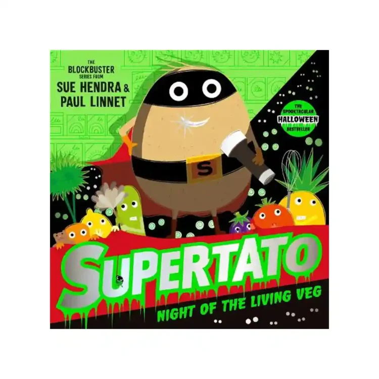 Supertato Night of the Living Veg Paperback by Sue Hendra and Paul Linnet ISBN 9781398549883 Simon and Schuster Children’s UK Sri Lanka