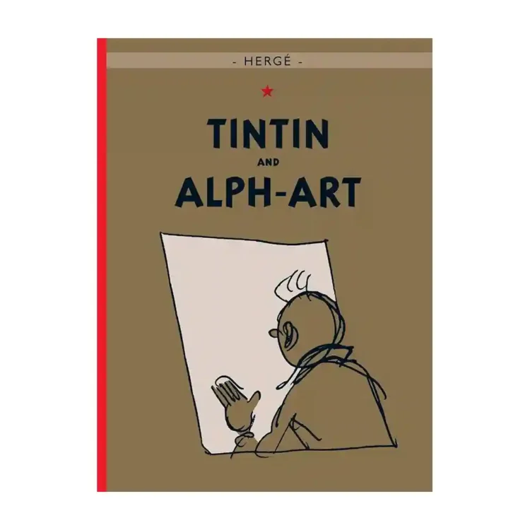 Tintin and Alph-Art hardback by Hergé ISBN 9781405214483 Farshore HarperCollins Publishers Sri Lanka