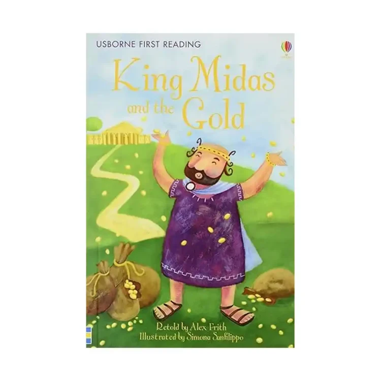 King Midas and The Gold Paperback by Alex Frith ISBN 9781409501084 Usborne First Reading Level 1 children book Sri Lanka
