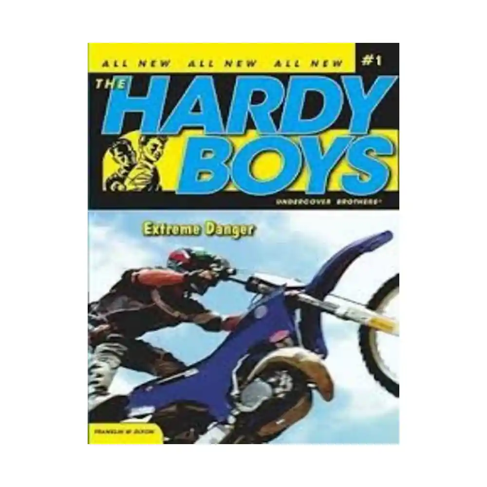 Extreme Danger Paperback by Franklin W. Dixon ISBN 9781416900023 Hardy Boys Undercover Brothers mystery book Sri Lanka