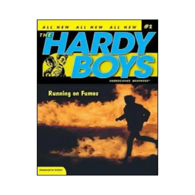 Running on Fumes Paperback by Franklin W. Dixon ISBN 9781416900030 Hardy Boys Undercover Brothers mystery book Sri Lanka