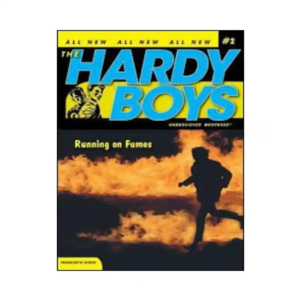 Running on Fumes Paperback by Franklin W. Dixon ISBN 9781416900030 Hardy Boys Undercover Brothers mystery book Sri Lanka