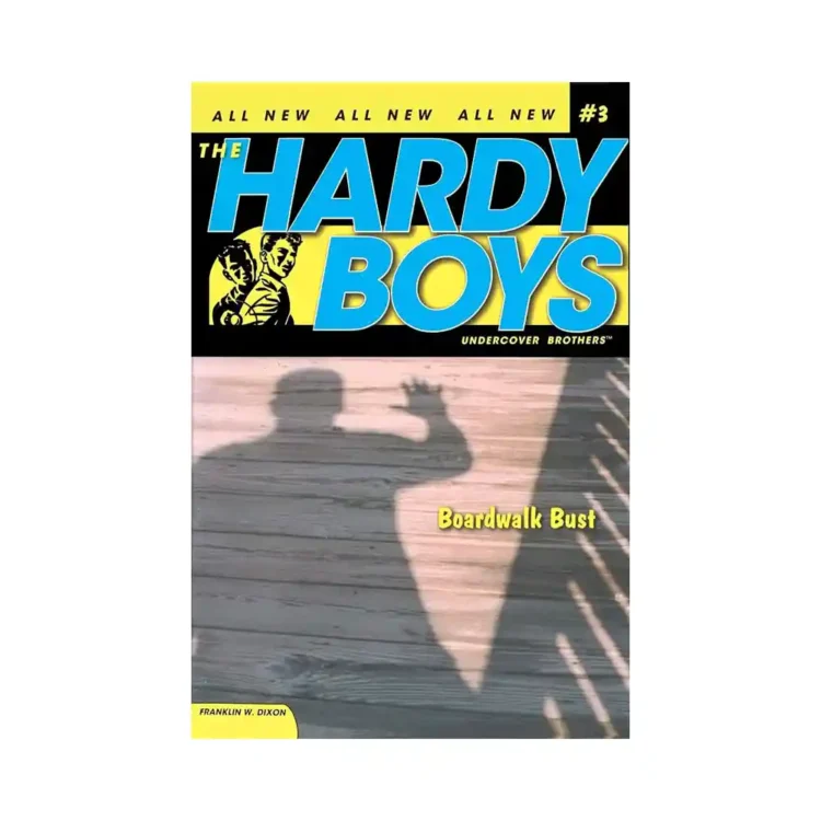 Boardwalk Bust Paperback by Franklin W. Dixon ISBN 9781416900047 Hardy Boys Undercover Brothers mystery book Sri Lanka