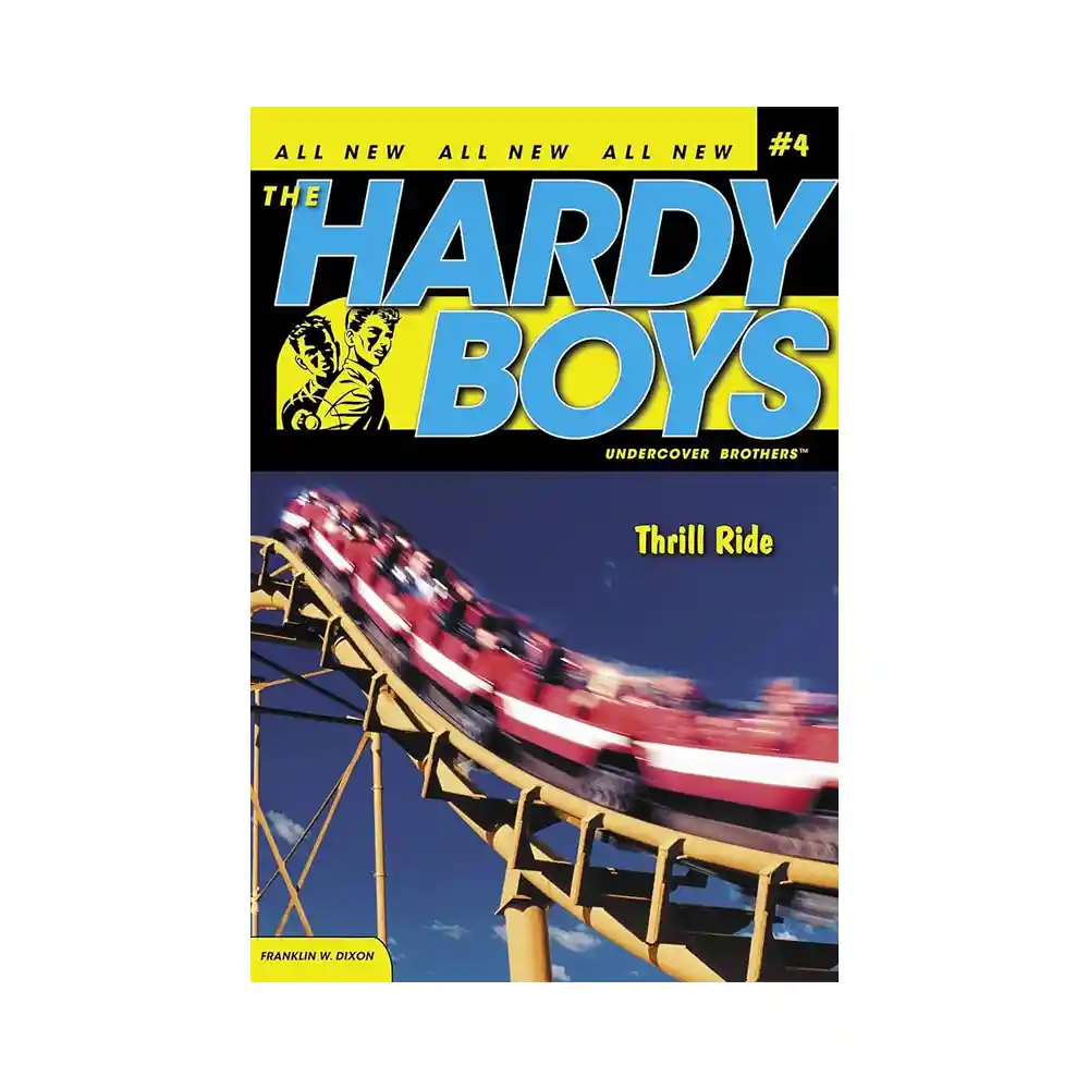 Thrill Ride Paperback by Franklin W. Dixon ISBN 9781416900054 Hardy Boys Undercover Brothers mystery book Sri Lanka