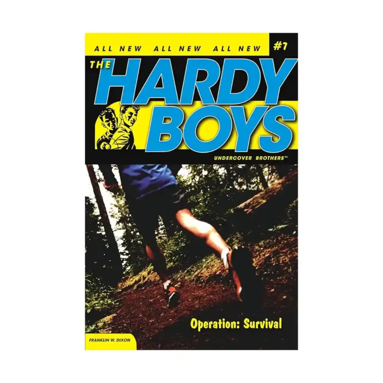 Operation Survival Paperback by Franklin W. Dixon ISBN 9781416900672 Hardy Boys Undercover Brothers mystery book Sri Lanka