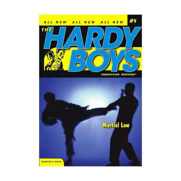 Martial Law Paperback by Franklin W. Dixon ISBN 9781416903987 Hardy Boys Undercover Brothers mystery book Sri Lanka
