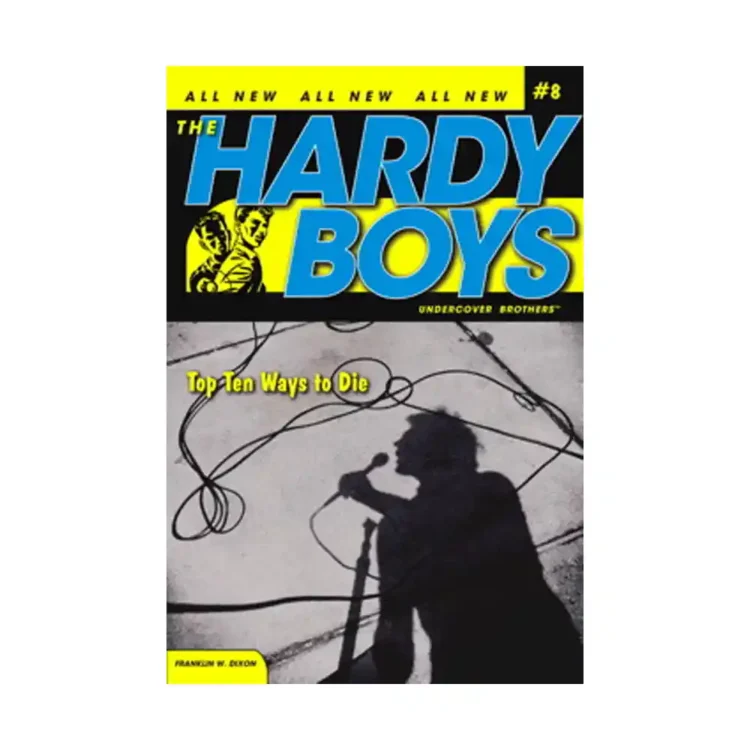 Top Ten Ways to Die Paperback by Franklin W. Dixon ISBN 9781416908463 Hardy Boys Undercover Brothers mystery book Sri Lanka