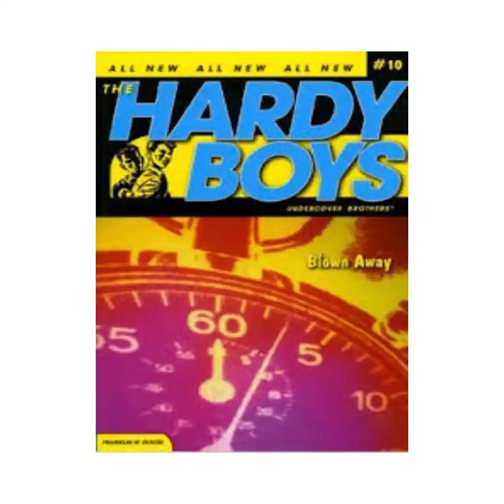Blown Away Paperback by Franklin W. Dixon ISBN 9781416911739 Hardy Boys Undercover Brothers mystery book Sri Lanka