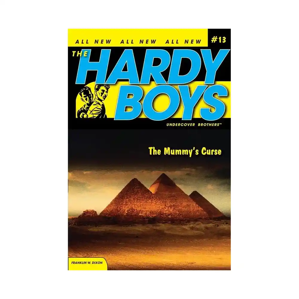 The Mummy’s Curse Paperback by Franklin W. Dixon ISBN 9781416915072 Hardy Boys Undercover Brothers mystery book Sri Lanka