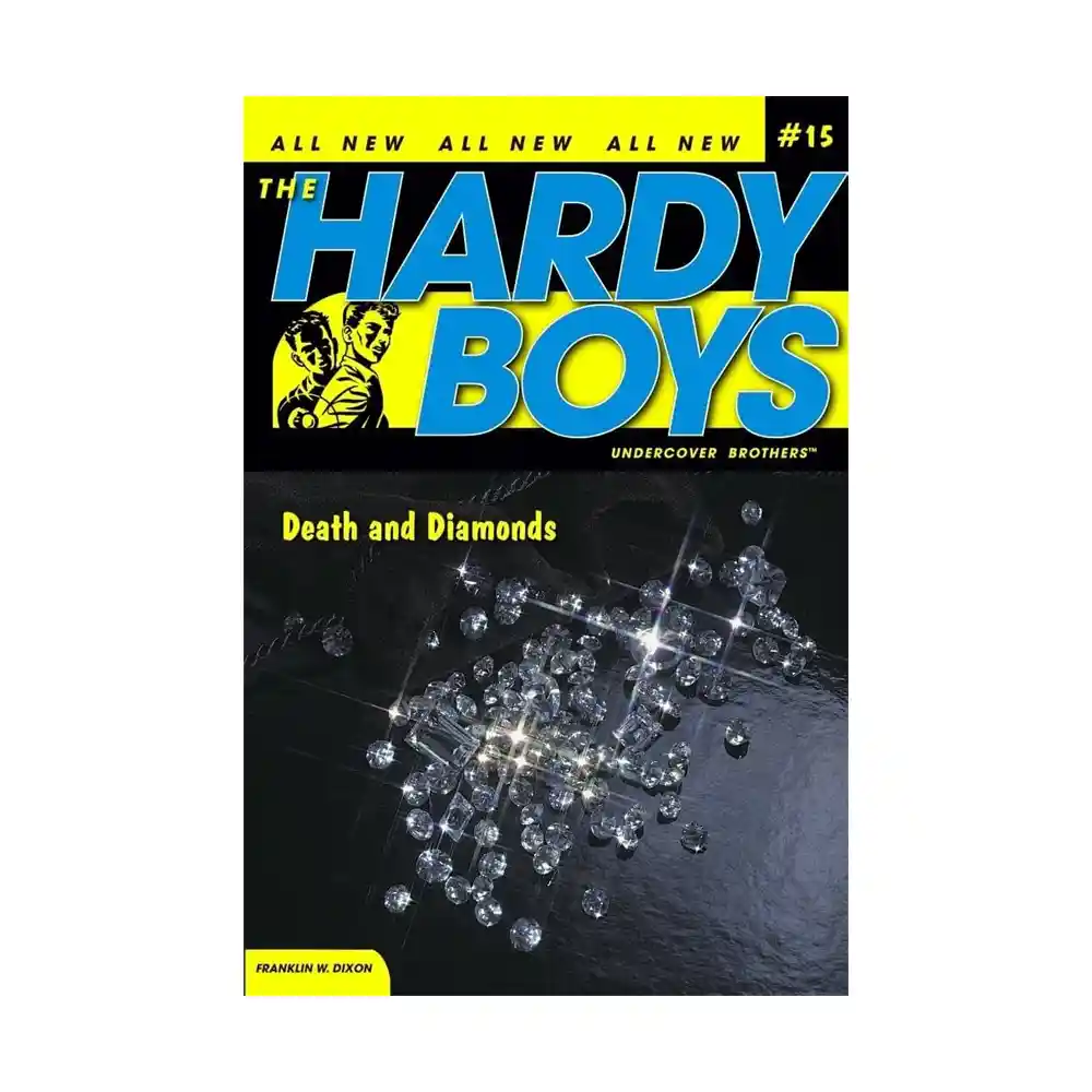 Death and Diamonds Paperback by Franklin W. Dixon ISBN 9781416934028 Hardy Boys Undercover Brothers mystery book Sri Lanka