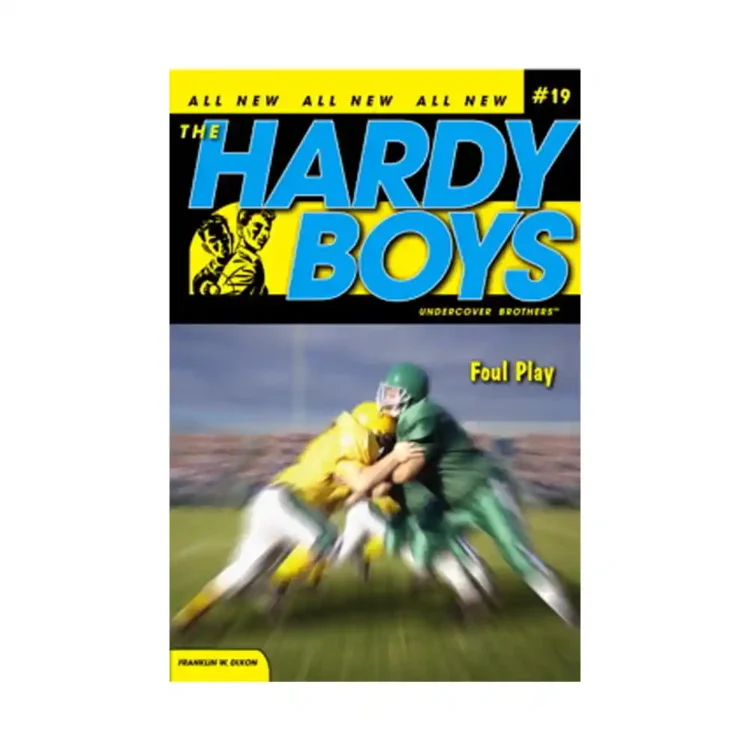 Foul Play Paperback by Franklin W. Dixon ISBN 9781416949770 Hardy Boys Undercover Brothers mystery book Sri Lanka