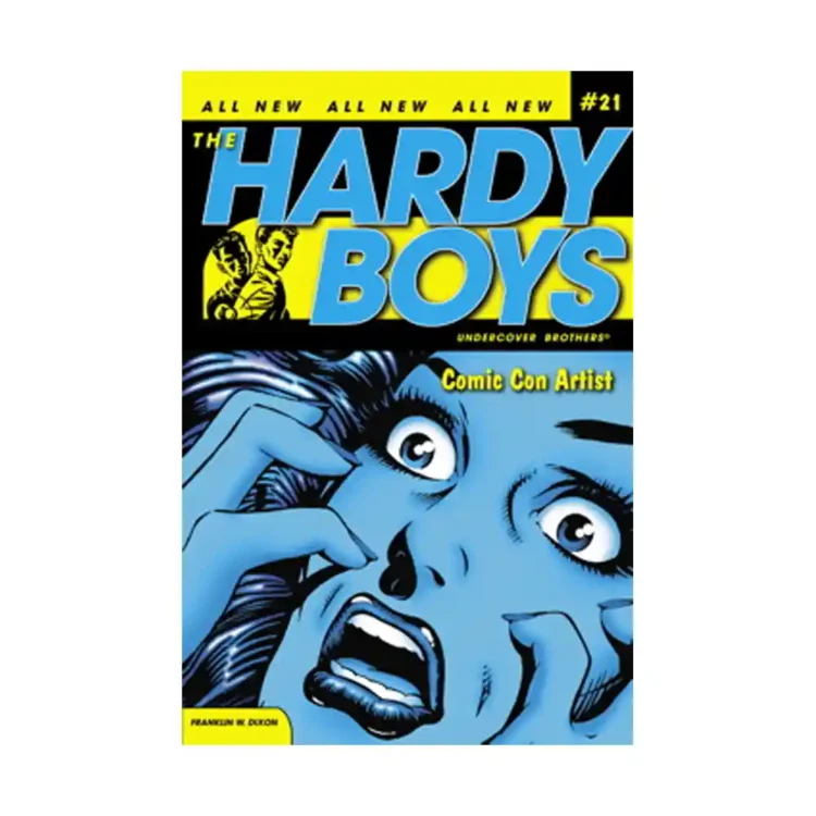 Comic Con Artist Paperback by Franklin W. Dixon ISBN 9781416954989 Hardy Boys Undercover Brothers mystery book Sri Lanka