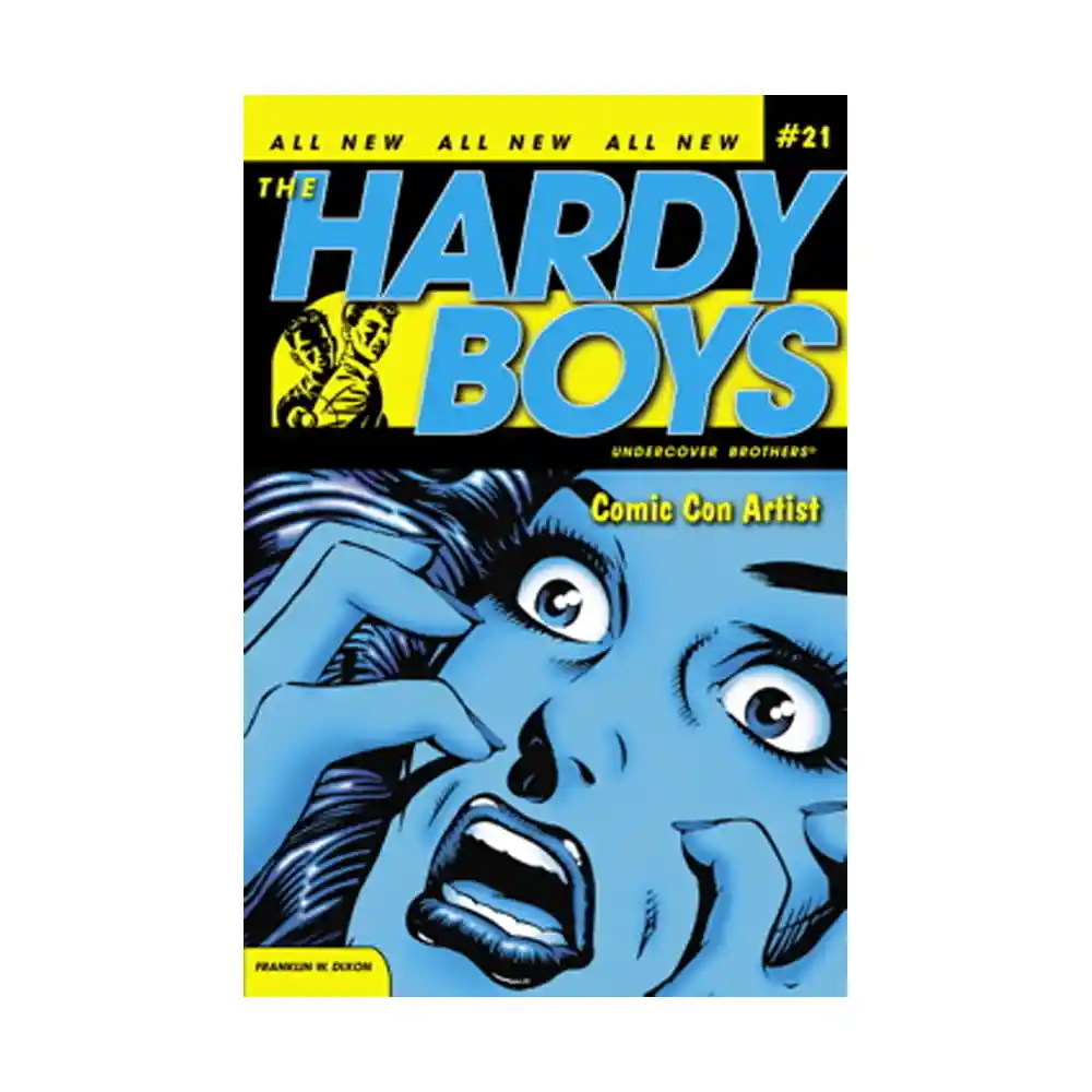 Comic Con Artist Paperback by Franklin W. Dixon ISBN 9781416954989 Hardy Boys Undercover Brothers mystery book Sri Lanka