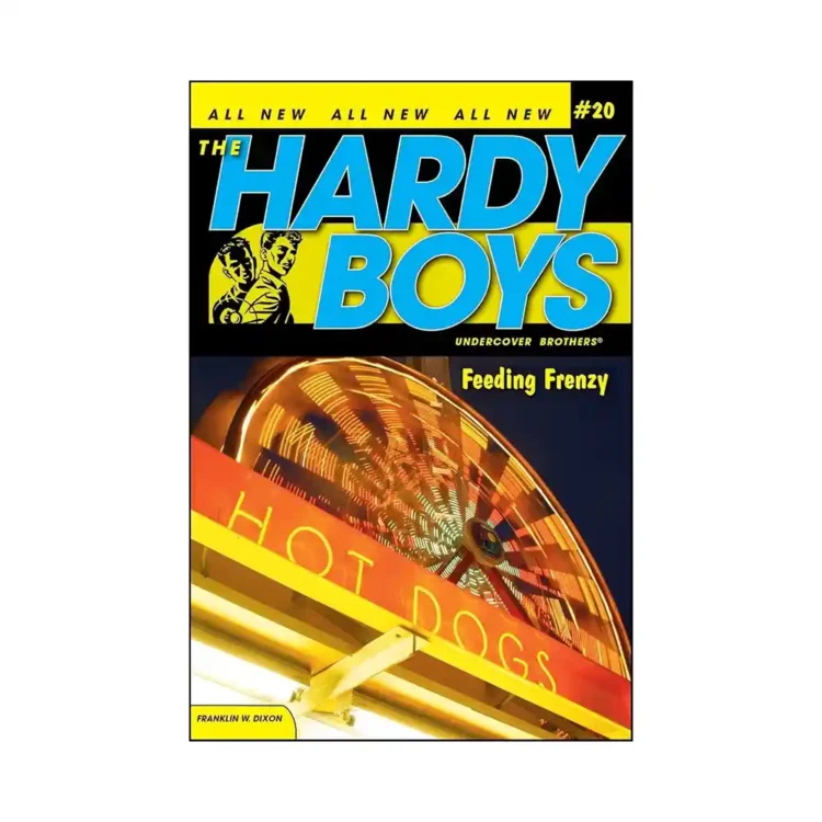 Feeding Frenzy Paperback by Franklin W. Dixon ISBN 9781416954996 Hardy Boys Undercover Brothers mystery book Sri Lanka
